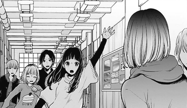 「【推しの子】」(赤坂アカ、横槍メンゴ)26話より、あかねのもとに駆けつける共演者たち