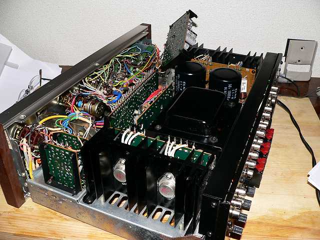 パイオニア プリメインアンプ SA-910の修理-その2− - TomのブログⅡ