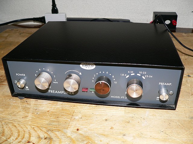 AMEGO PT-3 プリアンプ AMECO製 HF帯 プリアンプの修理 - TomのブログⅡ