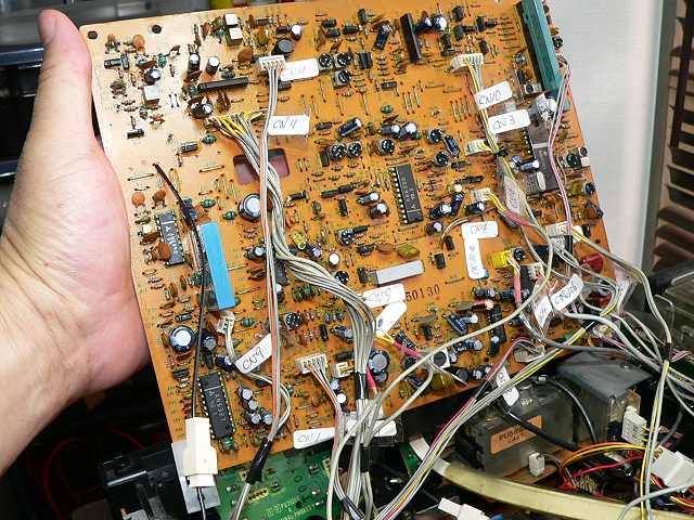 ビクターのVHSビデオの修理 −その4− - TomのブログⅡ