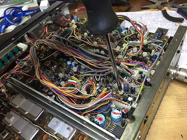 アイコムオールモード無線機 IC-275Dの修理 −その3ー - TomのブログⅡ