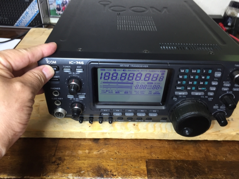 I-COM IC-746の修理 −FINALｰ - TomのブログⅡ