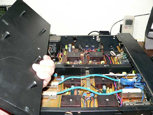 SONY Integra P-306RS ステレオプリアンプ 通電確認のみ ONKYO integra P-306R 通電確認しました : アンプジャンカーのblog