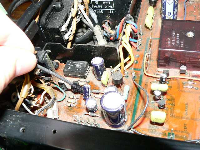 ONKYO Integra P-306RSの修理 -その2- - TomのブログⅡ