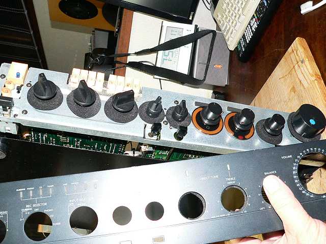 ONKYO Integra P-306RSの修理 -その2- - TomのブログⅡ