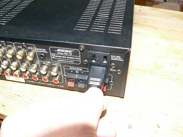 BOSEのミニレシーバー RA-15 の修理 −プロローグー - TomのブログⅡ