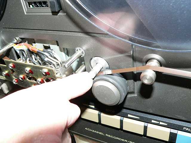 TEAC 4トラックオープンリールデッキ 22-4 の修理 −その1− - Tomの
