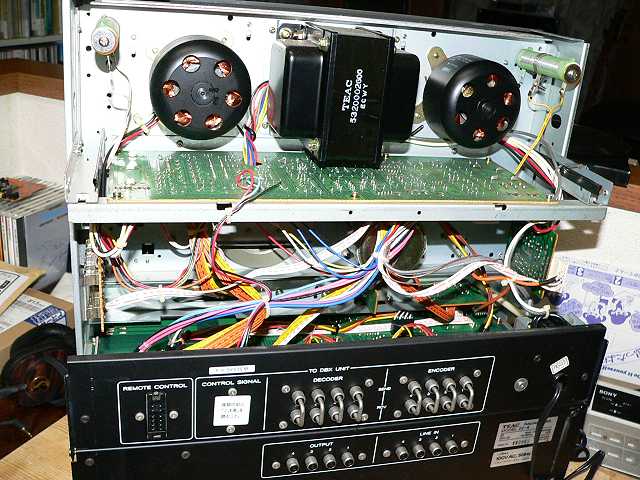 TEAC 4トラックオープンリールデッキ 22-4 の修理 −その1− - Tomの