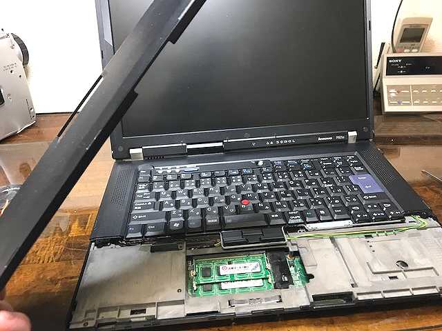 Lenovo ThinkPad R61eの修理 −Final− - TomのブログⅡ