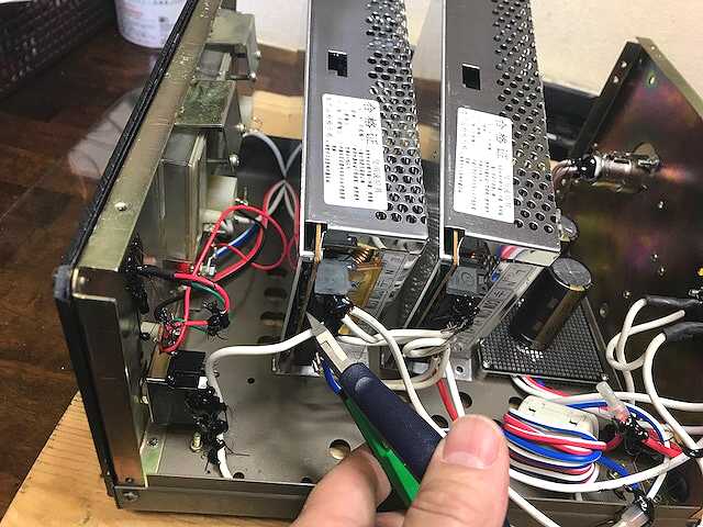トロイダルトランスを使用のTDA7293のパワーアンプ製作 −その2