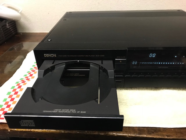 Tomが初めて購入したCDプレイヤー（DCD-3300）の修理 - TomのブログⅡ
