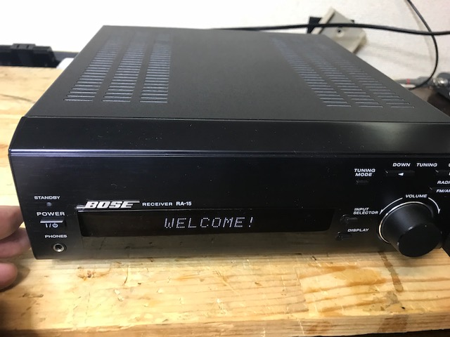 BOSE レシーバー RA-15の修理 −プロローグー - TomのブログⅡ