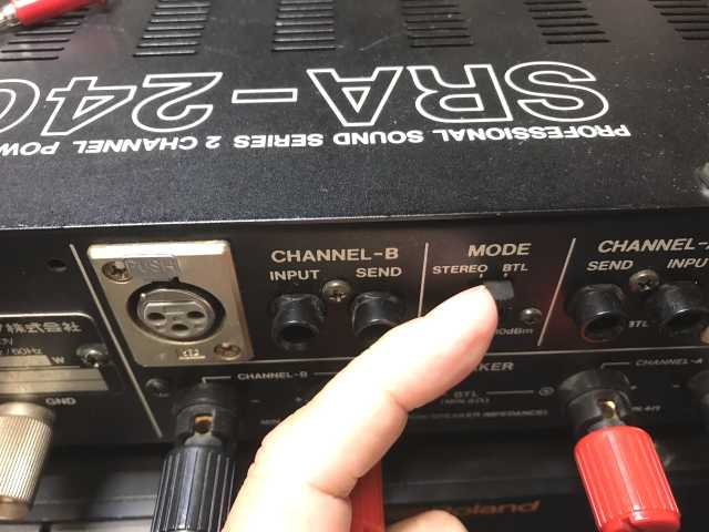 Sra 2400を2台使用し Btl接続で鳴らしてみた Tomのブログ