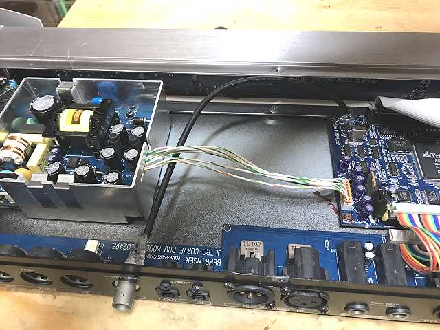 デジタルグラフィックイコライザ DEQ2496の修理 −その10