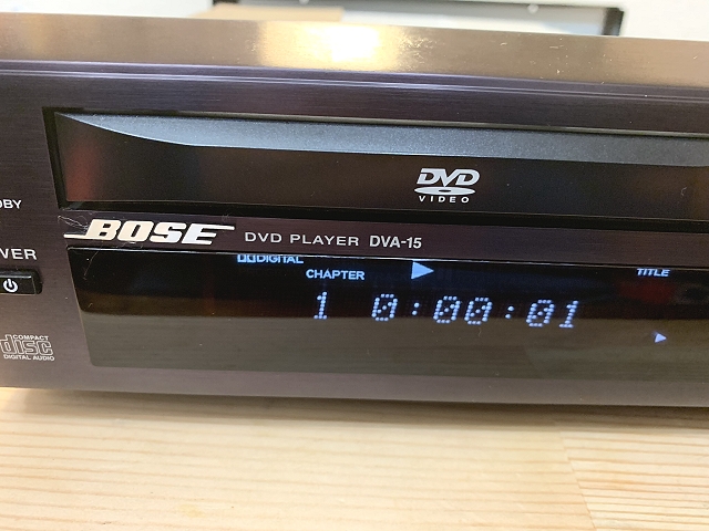 BOSE DVD プレイヤー DVA-15の修理 －再び－ - TomのブログⅡ