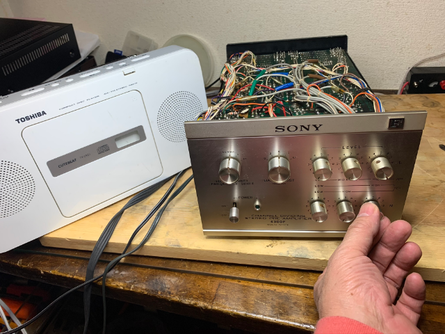 【希少】SONY チャンネルデバイダー TA-4300F アンプ CHANNEL SONY TA-4300Fの仕様 ソニー