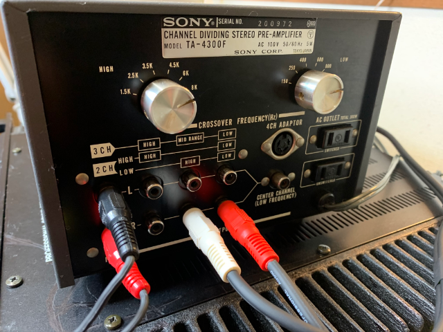 マルチアンプ化の夢に向かって -その4- チャンデバを使ってみる - Tom