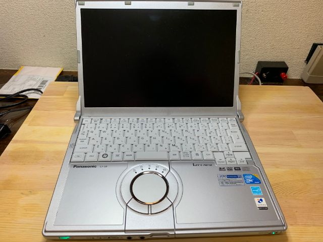 10年前のジャンクLet'sNoteを復活！ - TomのブログⅡ