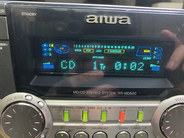 AIWA MD/CDミニコンポ XR-MD500の修理 －その6－ - TomのブログⅡ