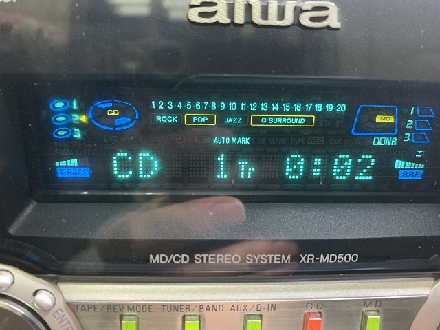 AIWA MD/CDミニコンポ XR-MD500の修理 －その6－ - TomのブログⅡ