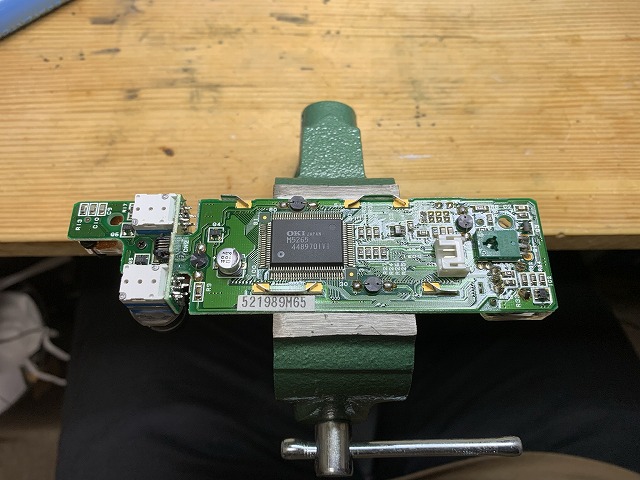 KENWOOD デュアルバンドモービル機 TM-732の修理 ーその3ー