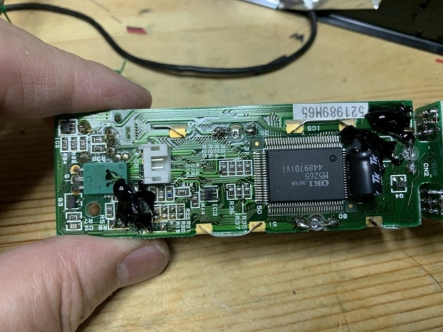 KENWOOD デュアルバンドモービル機 TM-732の修理 ーFINALー