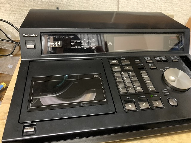 テクニクス ビンテージCDプレイヤー SL-P1200の修理 ーその4ー