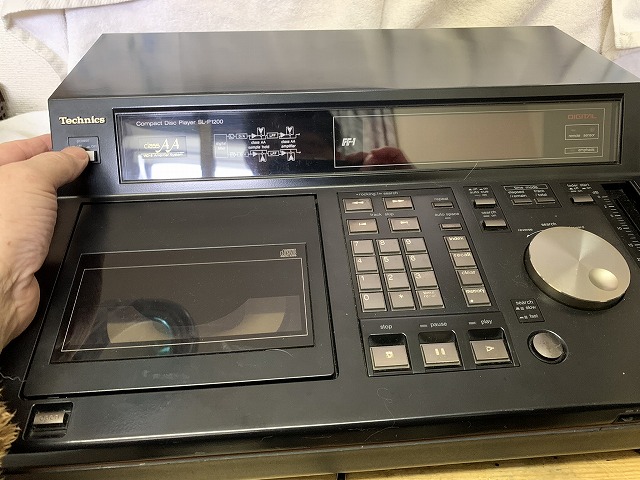 テクニクス ビンテージCDプレイヤー SL-P1200の修理 ーFINALー - Tomの