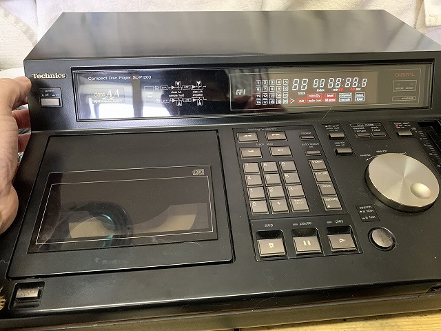 テクニクス ビンテージCDプレイヤー SL-P1200の修理 ーFINALー - Tomの