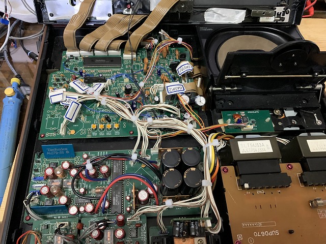 テクニクス ビンテージCDプレイヤー SL-P1200の修理 ーFINALー - Tomの