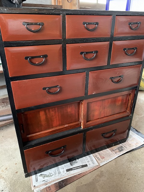 昭和17年製の茶箪笥を再生 ーFINALー - TomのブログⅡ