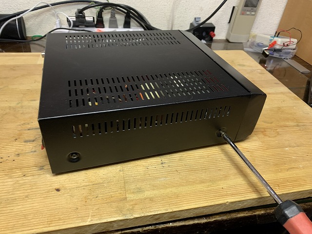 修理で使用する動作確認用自作アンプのプチ修理 - TomのブログⅡ