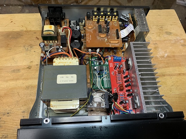 修理で使用する動作確認用自作アンプのプチ修理 - TomのブログⅡ