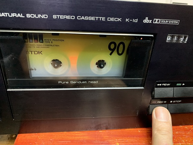 YAMAHA カセットデッキ K-1d の修理 ーSemi Finalー - TomのブログⅡ