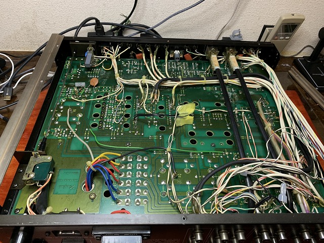 アキュフェーズ プリアンプ C-200Xの修理 ーその11ー - TomのブログⅡ
