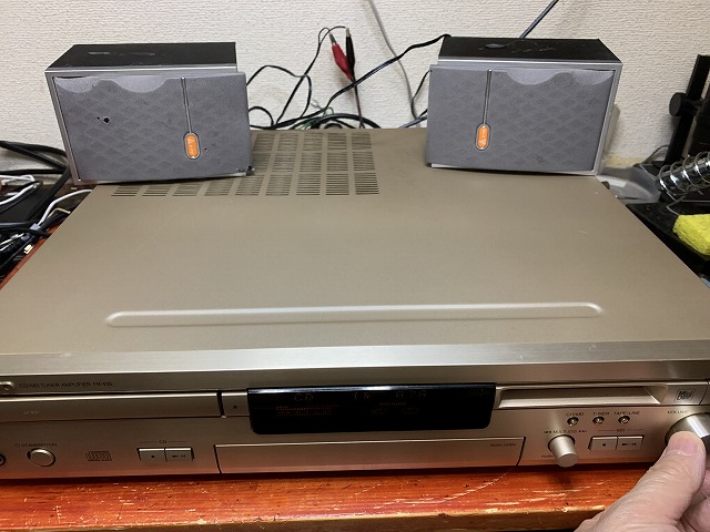 浅沼用 完動品　FR-435 ONKYO CD/MD チューナーアンプ浅沼用 Onkyo FR-435