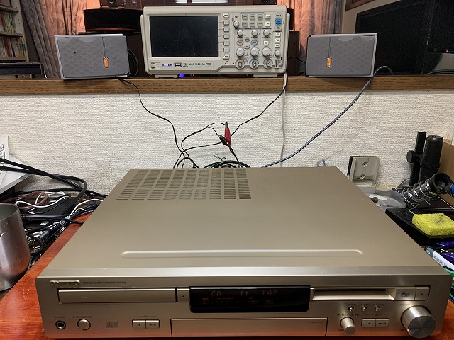 ONKYO CD/MD チューナアンプFR-435の修理 ーその1ー - TomのブログⅡ