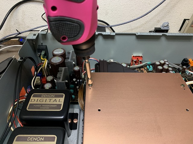 DENON CDプレイヤー DCD-1650AZの修理 ーその1ー - TomのブログⅡ