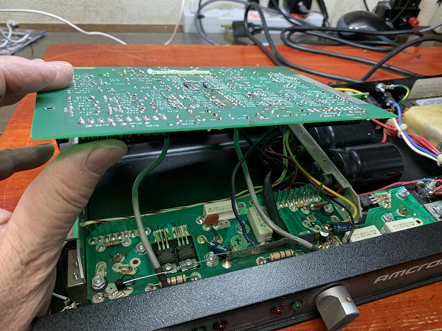 AMCRON （CROWN) パワーアンプ D-45の修理 ーその1ー - Tomの