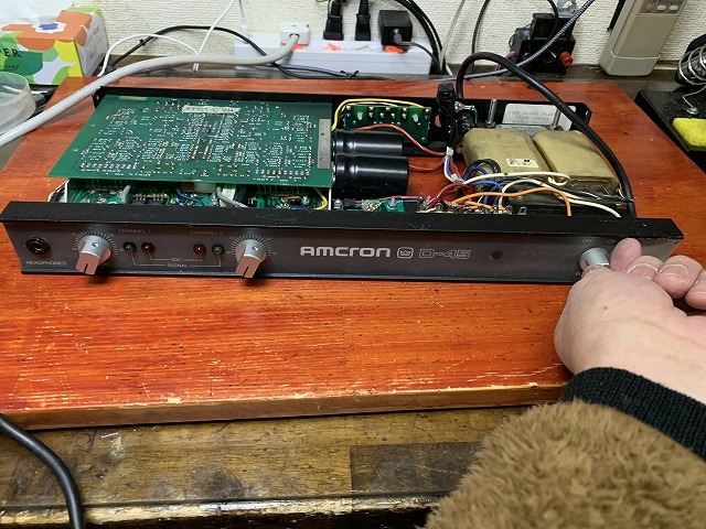 crown D-45パワーアンプ クラウンD45（アムクロンD45） これが最強のアンプ