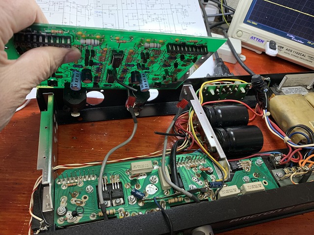 AMCRON （CROWN) パワーアンプ D-45の修理 ーその4ー - Tomの
