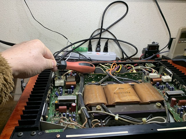 RAMSA パワーアンプ WP-9055Aの修理 ーその1ー - TomのブログⅡ