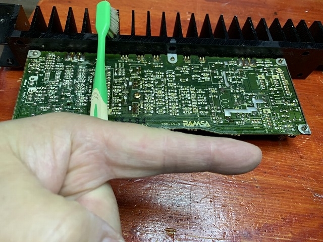 RAMSA パワーアンプ WP-9055Aの修理 ーその3ー - TomのブログⅡ