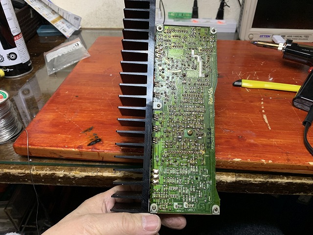 RAMSA パワーアンプ WP-9055Aの修理 ーその3ー - TomのブログⅡ