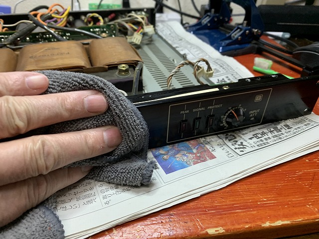RAMSA パワーアンプ WP-9055Aの修理 ーFINALー - TomのブログⅡ