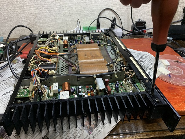 RAMSA パワーアンプ WP-9055Aの修理 ーFINALー - TomのブログⅡ