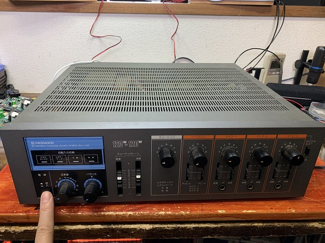 頂いたカラオケアンプのメンテナンス ーその1ー - TomのブログⅡ