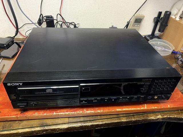 SONY CDP-228ESD CDプレーヤー KSS-151A - メルカリ｜CD・SACDプレーヤー