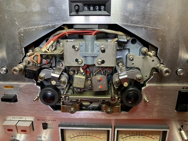 SONY オープンリールデッキ TC-7650の修理 ーその1ー - TomのブログⅡ