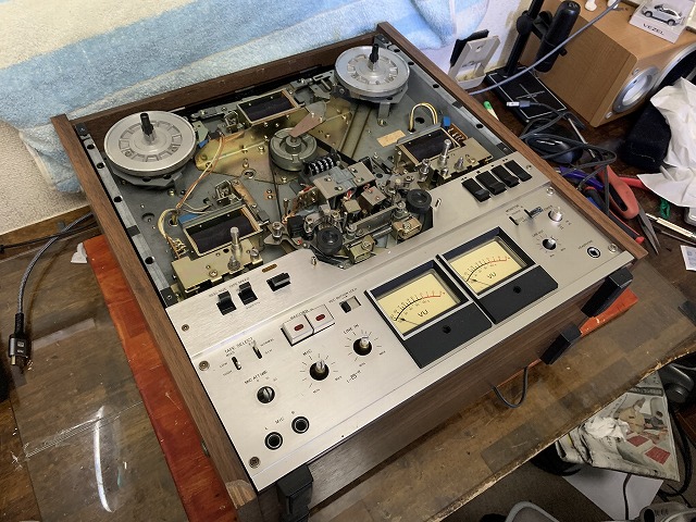 SONY オープンリールデッキ TC-7650の修理 ーFINALー - Tomの